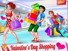 Valentinstag-Shopping